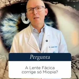 Hoje o Dr. Leonardo Torquetti Costa esclarece uma dúvida muito comum: a lente fácica corrige somente a miopia? 👁️✨  ▶️ Confira o vídeo!  📍 CEO - Centro de Excelência em Oftalmologia Dr. Leonardo Torquetti Costa Médico Oftalmologista CRM-MG 35661 | RQE 13382