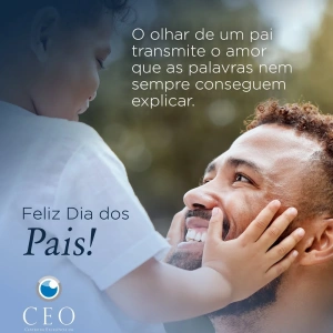 Neste Dia dos Pais, homenageamos todos aqueles que enxergam o mundo com amor e dedicam seus dias a cuidar, orientar e inspirar seus filhos.  Que esse olhar continue iluminando caminhos, fortalecendo laços e construindo memórias para toda a vida.  👨‍👧 Feliz Dia dos Pais!