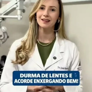👁️ Já imaginou dormir usando lentes e acordar enxergando bem, sem precisar dos óculos durante o dia?  A ORTO-K é uma técnica que utiliza lentes especiais durante o sono para remodelar temporariamente a córnea, proporcionando mais liberdade visual ao longo do dia. ✨  Além disso, pode ser uma importante estratégia para auxiliar no controle da progressão da miopia, especialmente em crianças e adolescentes.  Mas atenção: cada caso precisa de uma avaliação oftalmológica detalhada para saber se há indicação.  🌙 Durma com as lentes. ☀️ Acorde enxergando bem!  Quer saber se a ORTO-K é indicada para você ou para o seu filho?  👇 Digite ORTO-K nos comentários!  Dra. Grasiele Vasconcelos CRM-MG 79532